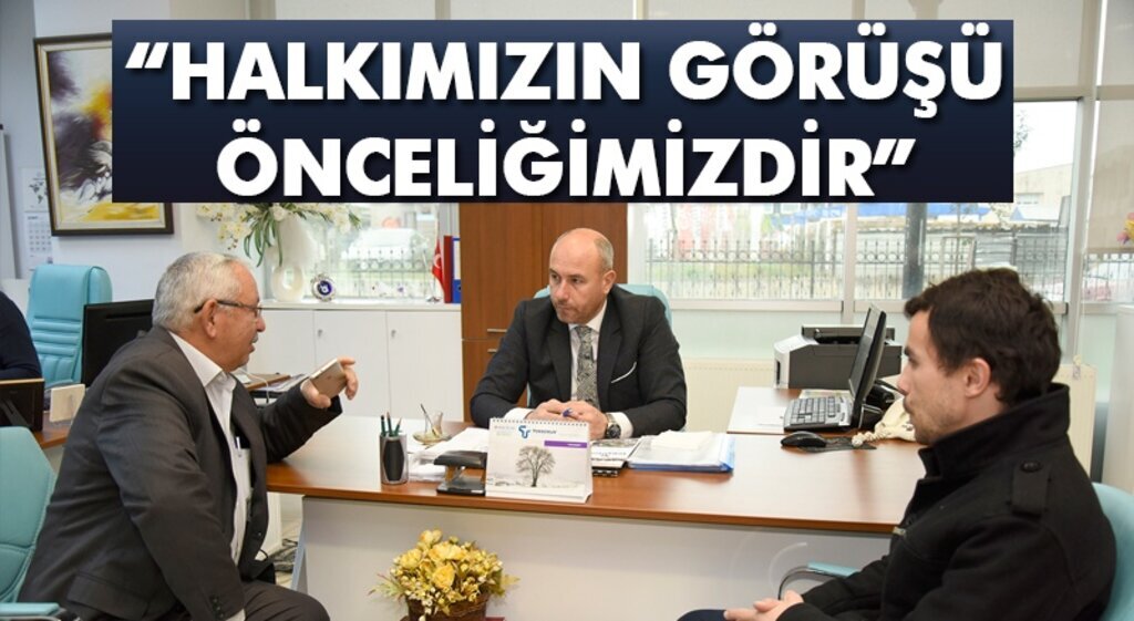 Başkan Togar: 'Halkımızın görüşü önceliğimizdir'