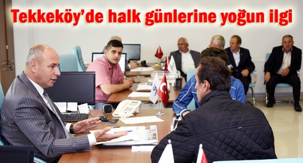 Başkan Togar: Tekkeköy’ü halkımızla birlikte yönetiyoruz