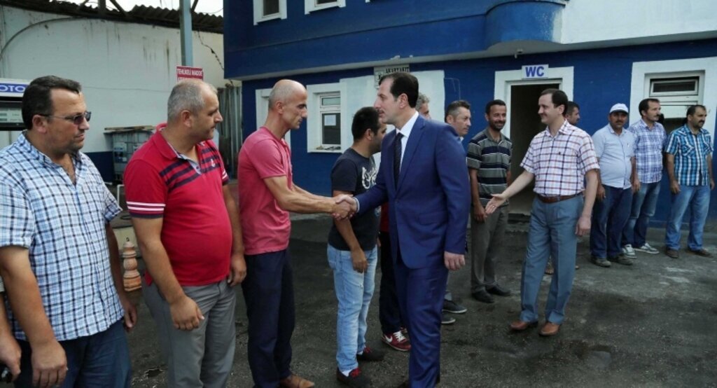 Başkan Tok personeli ile bayramlaştı