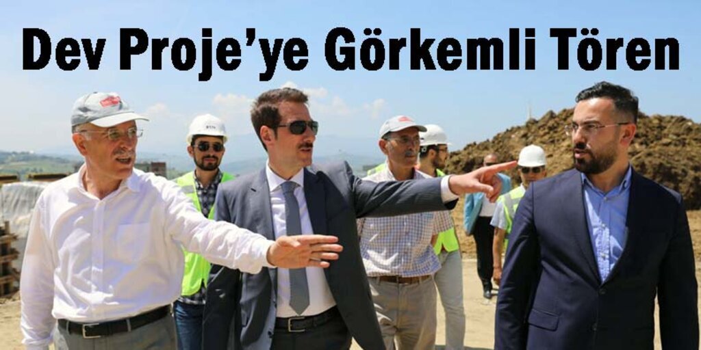 Başkan Tok Samsunluları Temel Atma Merasimine davet etti