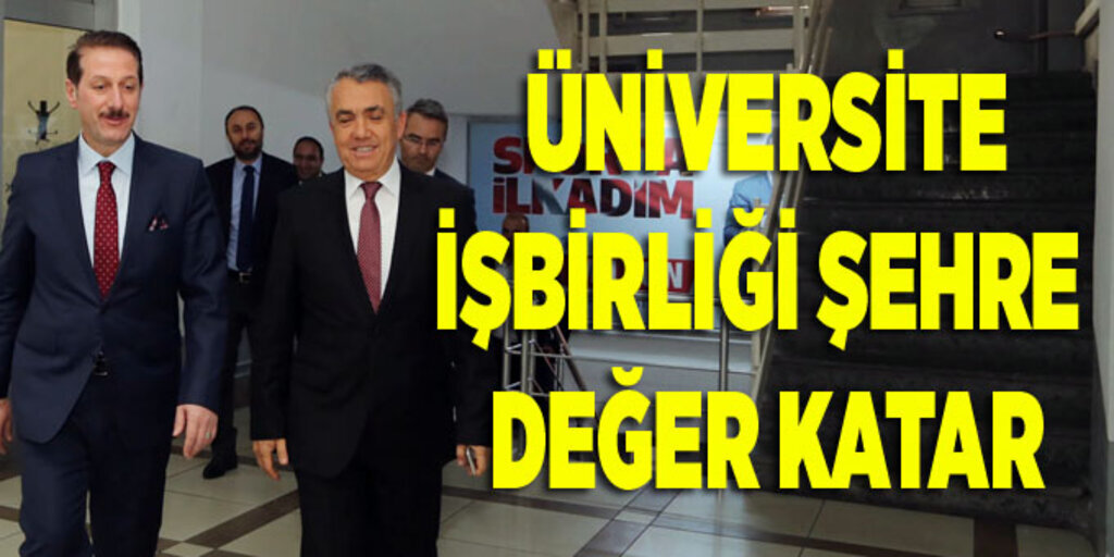 Başkan Tok: Üniversite ile yapılacak projelere her zaman açığız