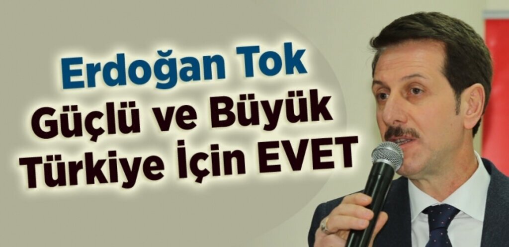 Başkan Tok: Yeniden Diriliş için evet!