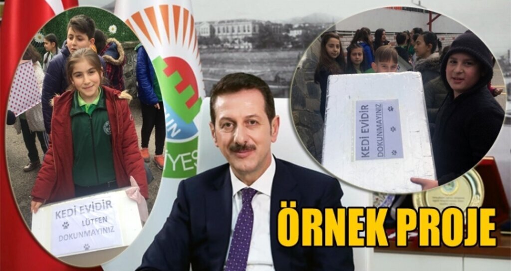 Başkan Tok, Yürekleri hayvan sevgisi ile dolu çocukları tebrik etti