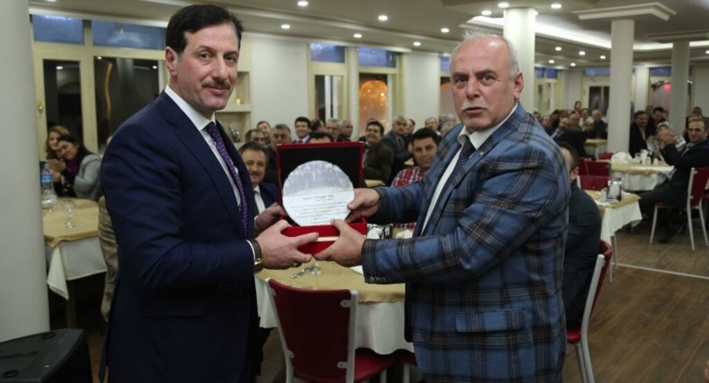 Başkan Tok'a onur ve teşekkür yemeği