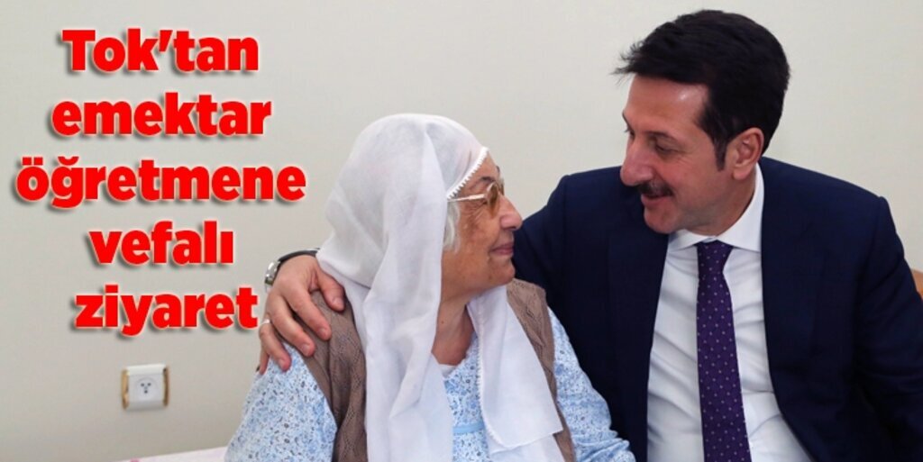 Başkan Tok'tan 24 Kasım Öğretmen Günü'nde anlamlı ziyaretler