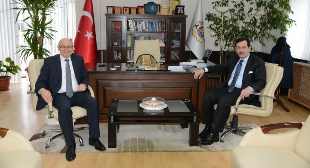 Başkan Tok’tan Kul’a Nezaket Ziyareti