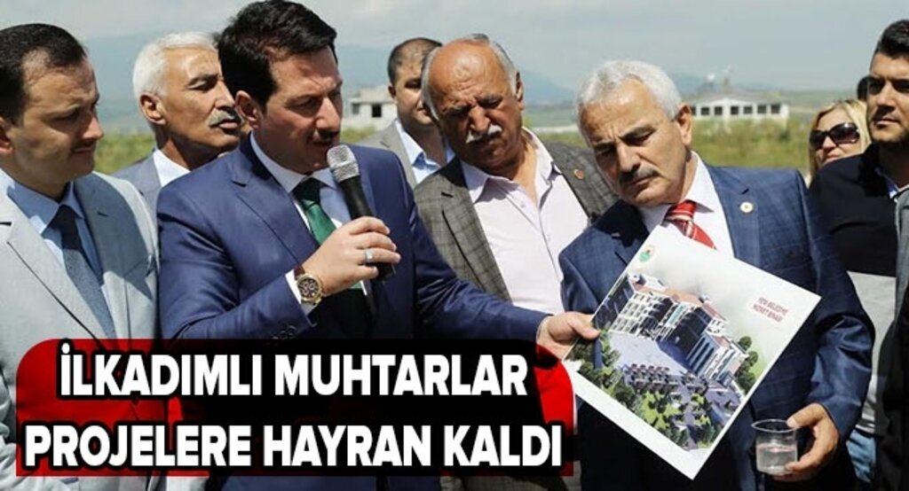 Başkan Tok'tan muhtarlara hizmet turu