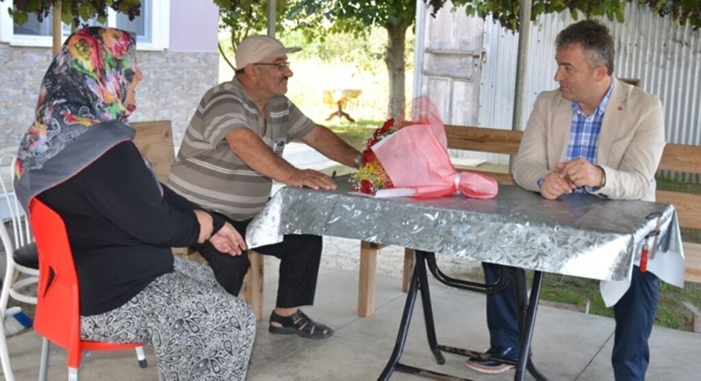 Başkan Topaloğlu'ndan Şehit Aileleri'ne ziyaret