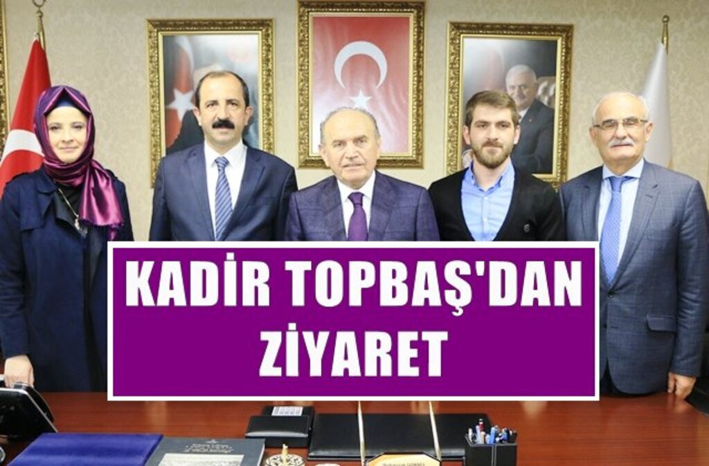 Başkan Topbaş’tan AK Parti İl Başkanlığı’na ziyaret