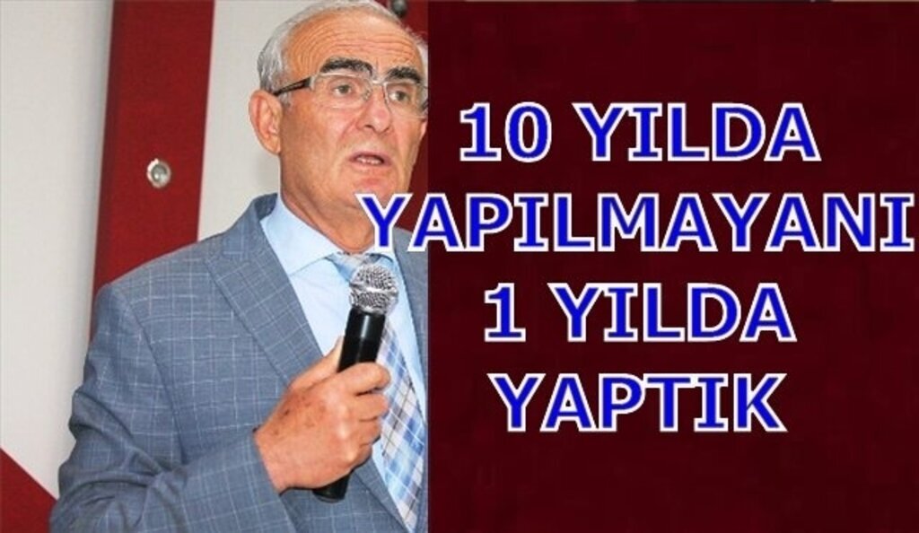 Başkan Yılmaz: 10 Yılda Yapılmayanı 1 Yılda Yaptık