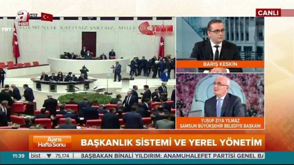 Başkan Yılmaz A Haber’de Başkanlık Sistemi’ni konuştu