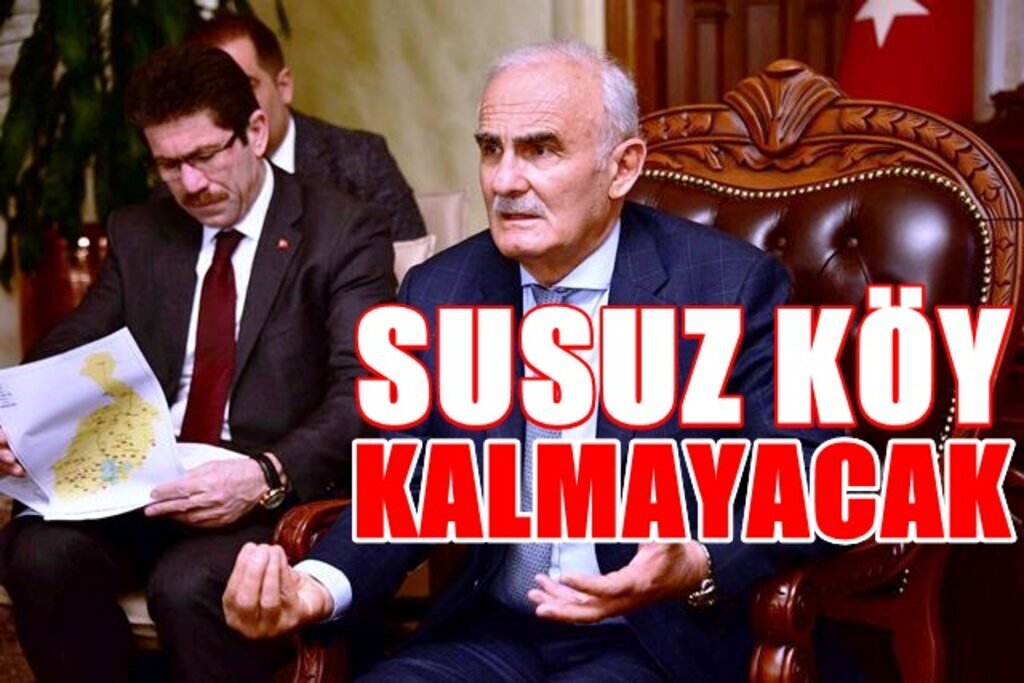 Başkan Yılmaz: Allah Nasip Ederse Susuz Köy Bırakmayacağız