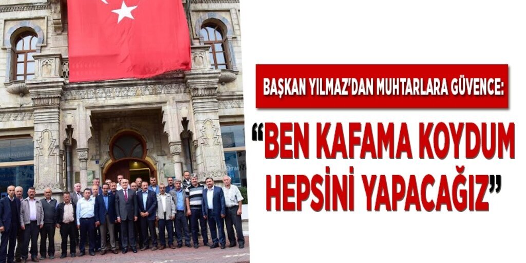 Başkan Yılmaz: ‘Asla endişeniz olmasın yol bizim işimiz’