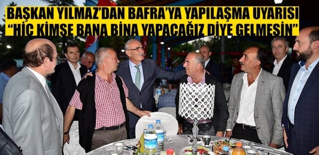 Başkan Yılmaz: Bafra patlayacak artık