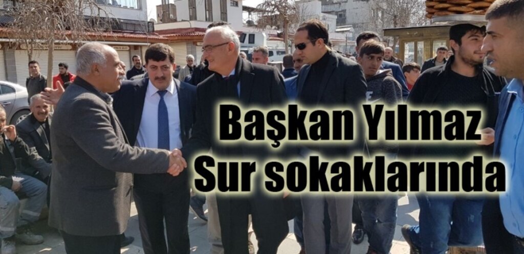 Başkan Yılmaz Diyarbakır'da