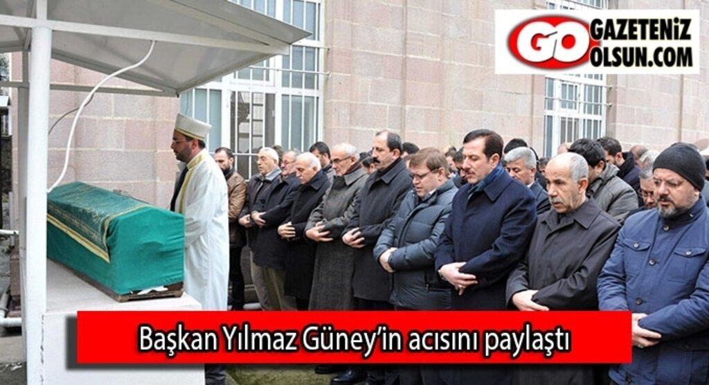 Başkan Yılmaz Güney’in acısını paylaştı