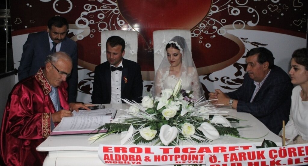 Başkan Yılmaz Havza'da nikah kıydı