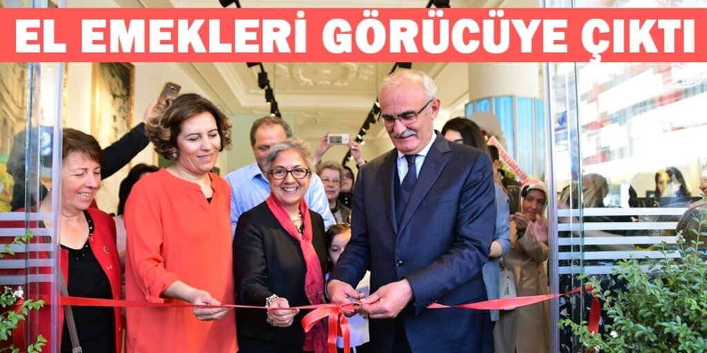 Başkan Yılmaz, Kadınların Mozaik Sergisi'ni açtı