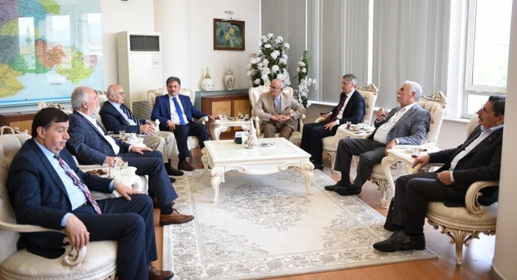 Başkan Yılmaz ve Başkan İkiz’den Çakır’a Ziyaret