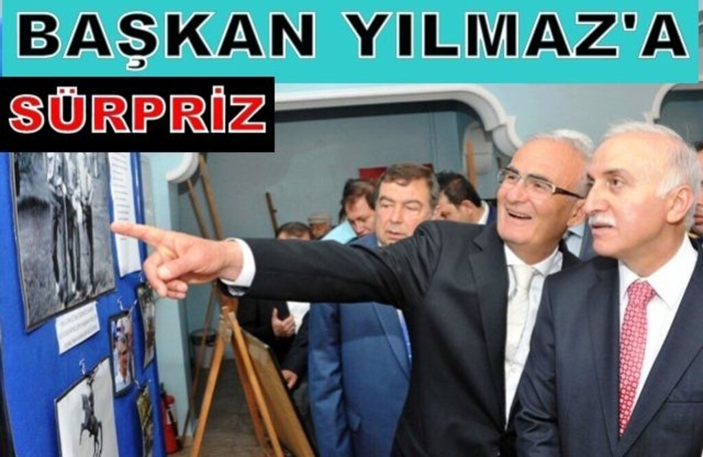 Başkan Yılmaz’a Mezun Olduğu Liseden Fotoğraf Sürprizi
