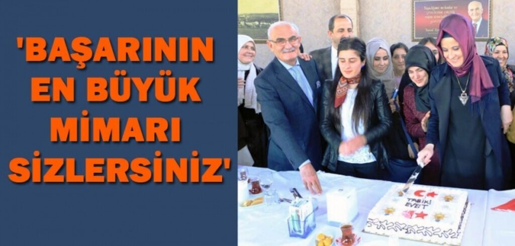 Başkan Yılmaz'dan AK Kadınlara Teşekkür