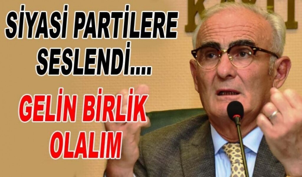 Başkan Yılmaz'dan çağrı; gelin birlik olalım