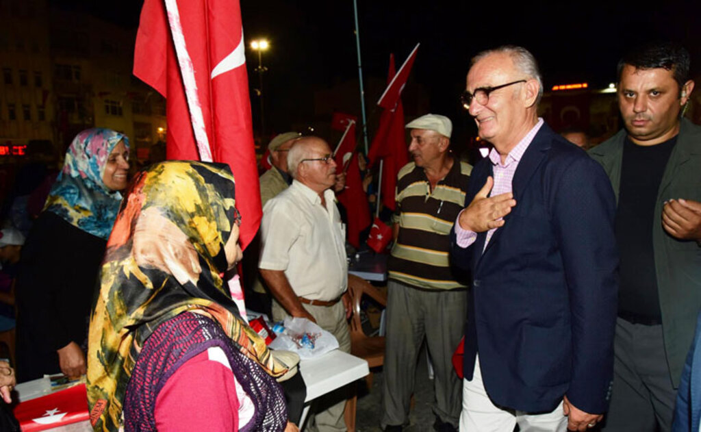 Başkan Yılmaz'dan Demokrasi ve Şehitler Mitingine davet
