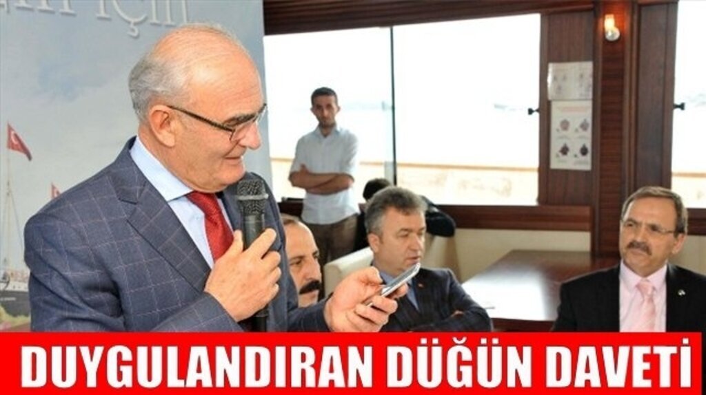 Başkan Yılmaz'ı Duygulandıran Düğün Daveti