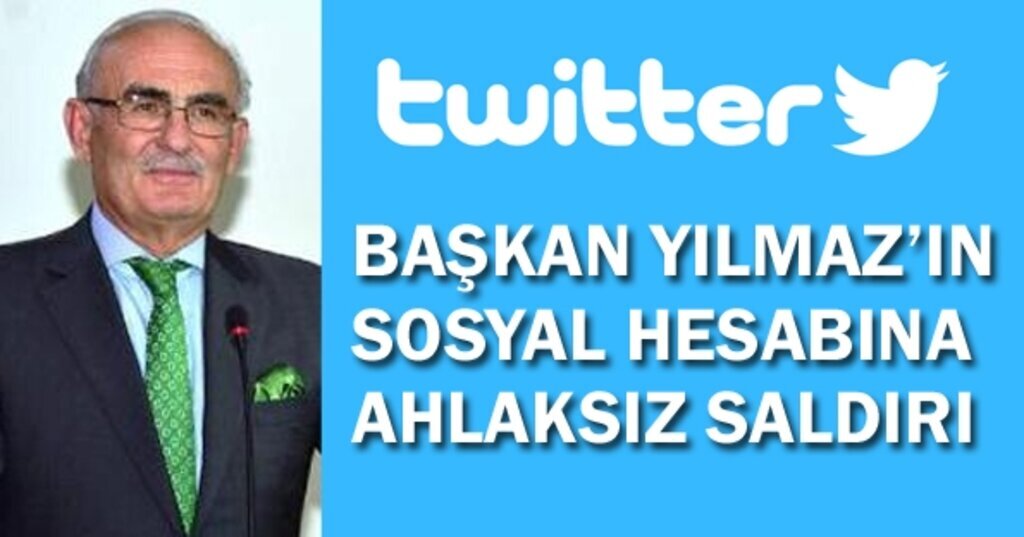 Başkan Yusuf Ziya Yılmaz'ın twitter hesabı hacklendi