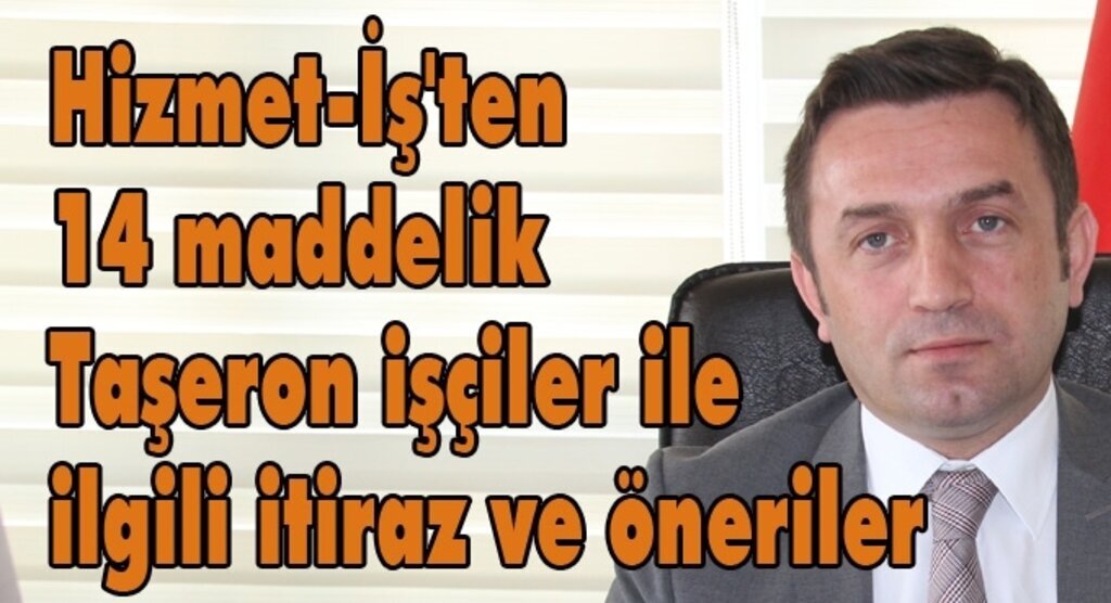 Başkan Ziya Uzun, Taşeron işçiliği konusunda itiraz ve önerilerini ortaya koydu