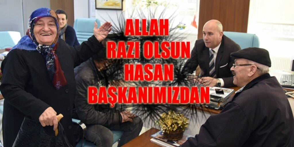 Başkanımız Hasan Togar'dan 'Allah razı olsun'