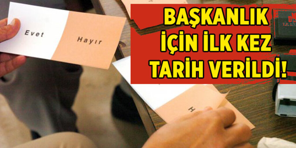 Başkanlık teklifi Meclis'ten geçerse Nisan'da referanduma gidilebilir!