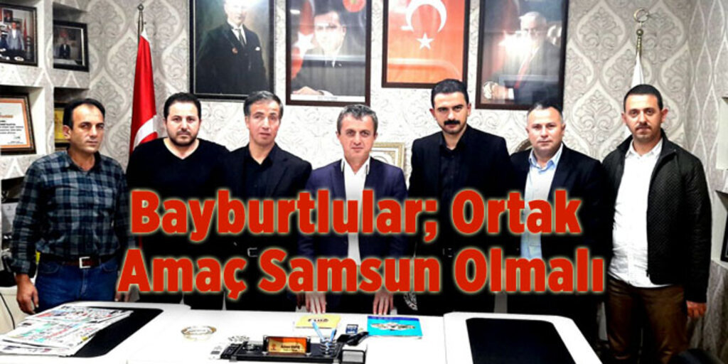 Bayburtlulardan Başkan Varol'a ziyaret