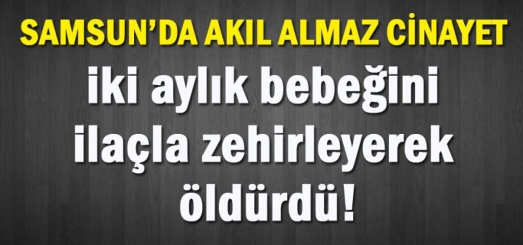 Bebeğini öldüren anne intihara teşebbüs etti