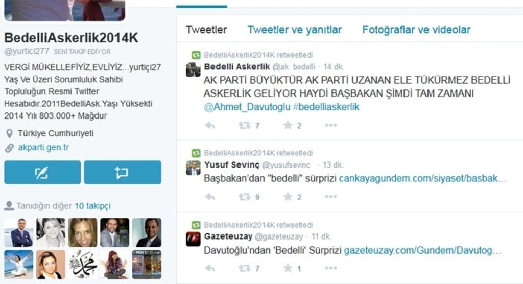 Bedelli askerlik çıktı, twitter yıkıldı