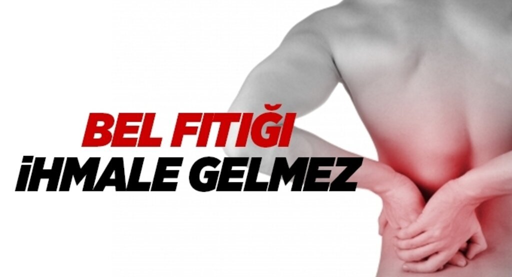 Bel fıtığı ihmale gelmez