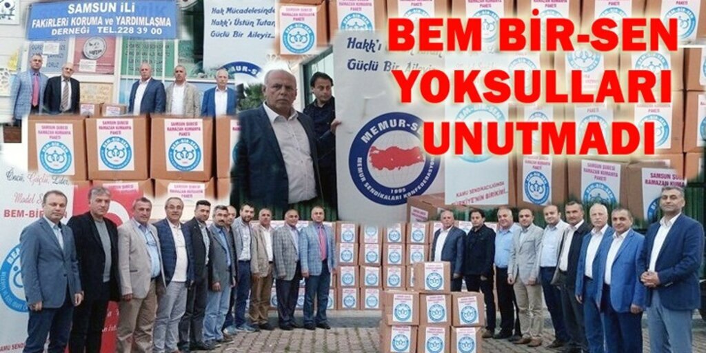 BEM BİR SEN ihtiyaç sahiplerini sevindirdi