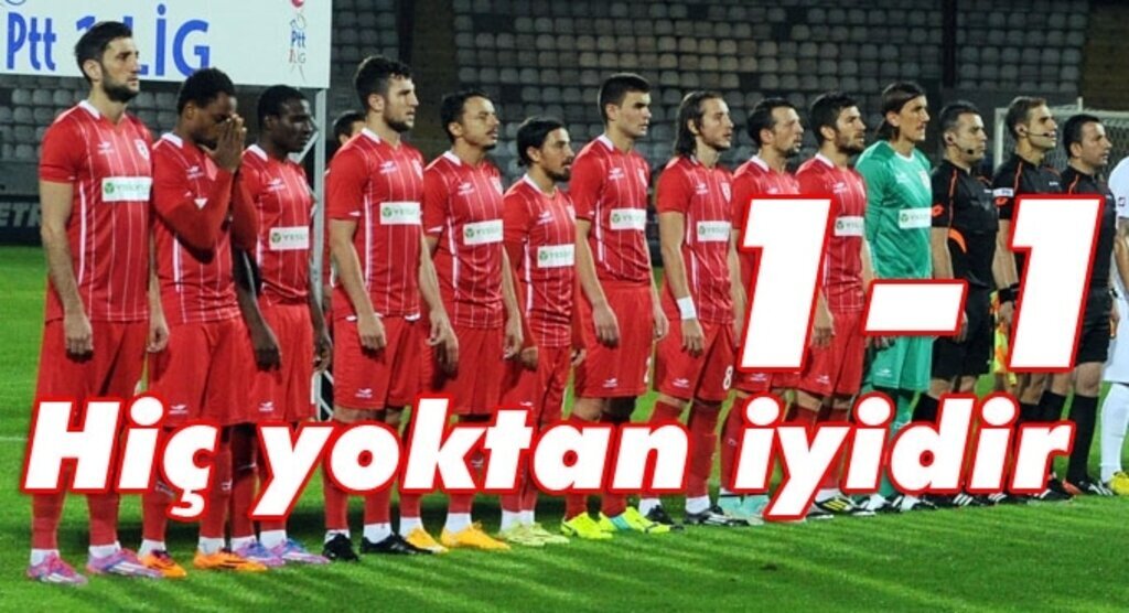 Beraberlik şansı, kurban da yaramadı..!