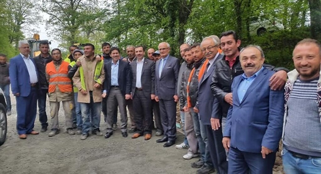 Beton Yol çalışmalarında sona yaklaşıldı