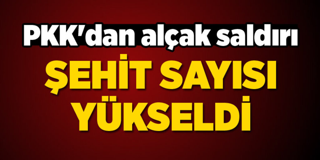 Bingöl'de şehit sayısı yükseldi