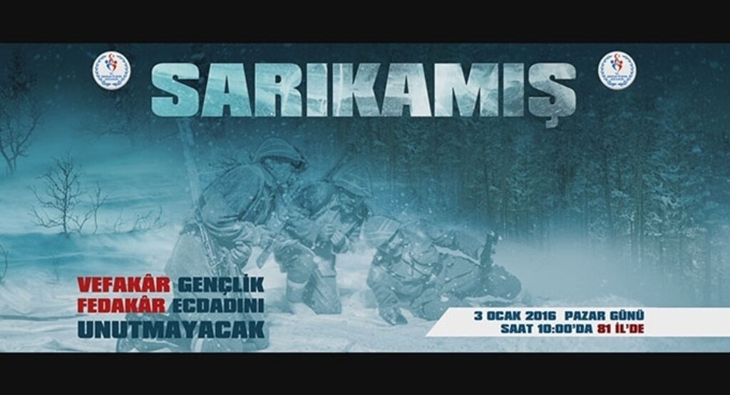 Binlerce genç Sarıkamış'taki ecdadımız için tek yürek olacak