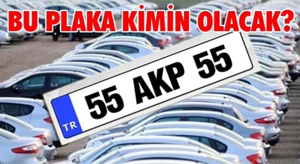Binlerce Kişi 55 AKP Plakalarının Peşinde