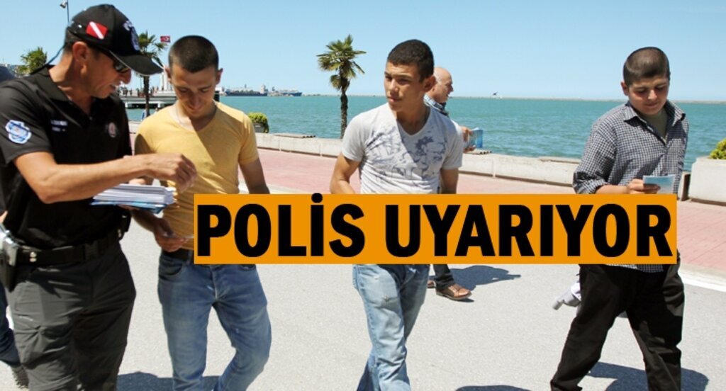 Boğulmalara karşı Türkçe ve Arapça uyarı