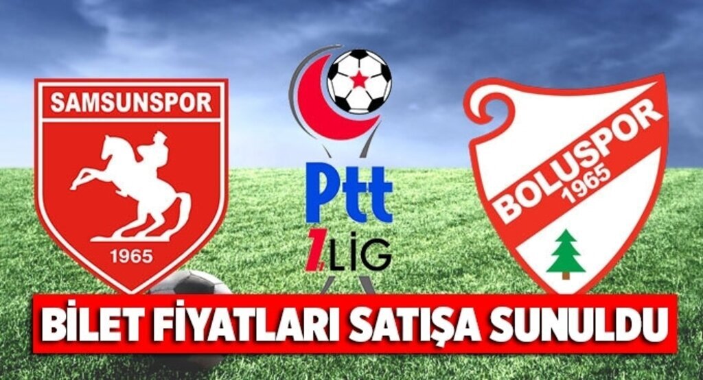 Boluspor-Samsunspor maçı biletleri satışa sunuldu