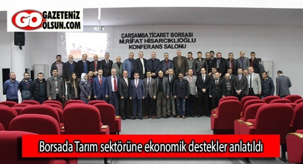 Borsada Tarım sektörüne ekonomik destekler anlatıldı