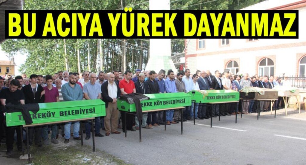 Bu acının tarifi yok, aynı aileden 5 kişi toprağa verildi