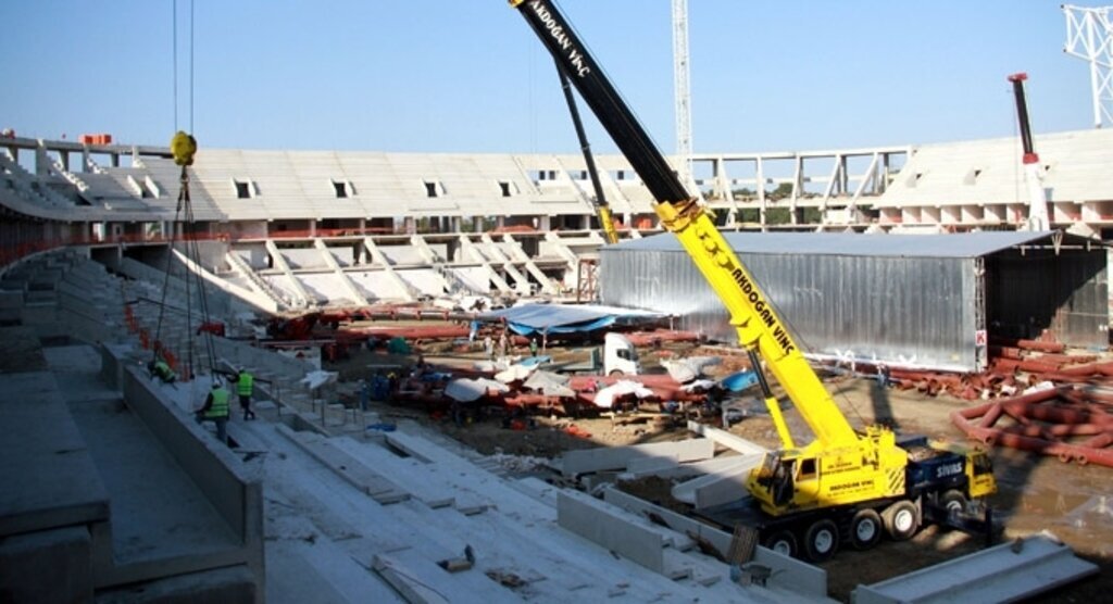 Bu stadyumda her şey var!