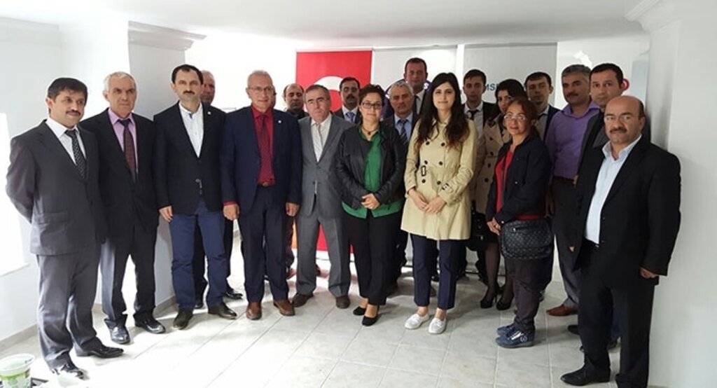 Büro Memur-Sen Bafra Vergi Dairesi çalışanları ile buluştu