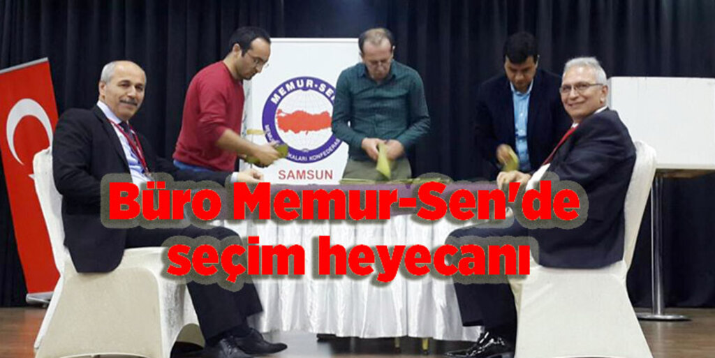 Büro Memur-Sen'de yarışın galibi Mustafa Karabiber oldu