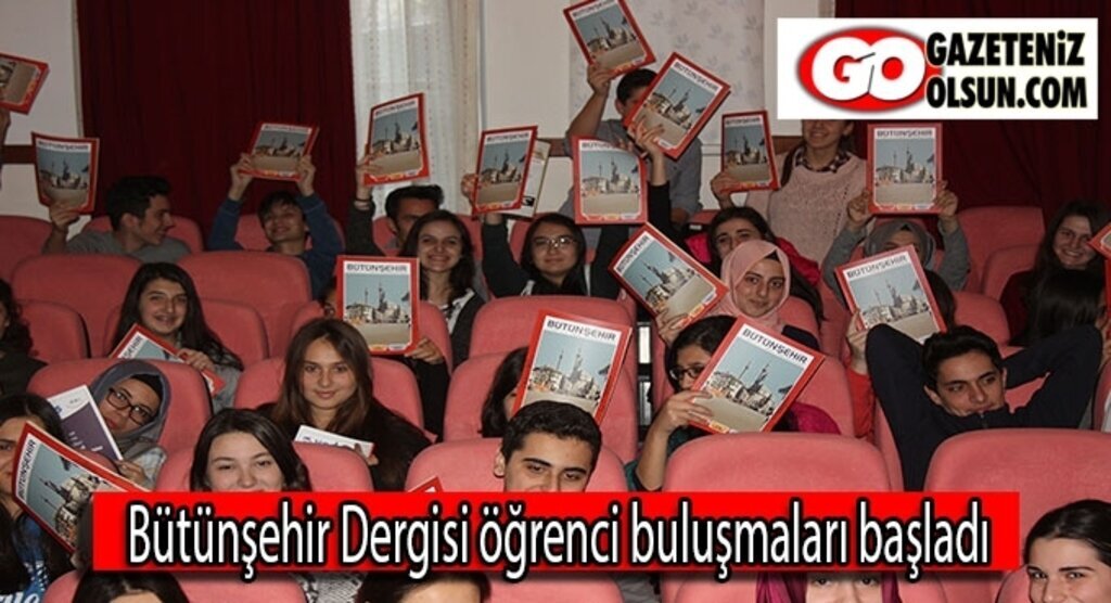 Bütünşehir Dergisi öğrenci buluşmaları başladı